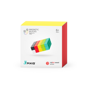 Pixio | Blocs magnétiques Design Series PIXIO-50, 50 pièces