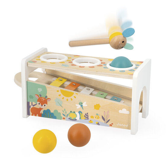 Janod speelgoed Janod | Pure - Tap Tap Xylo