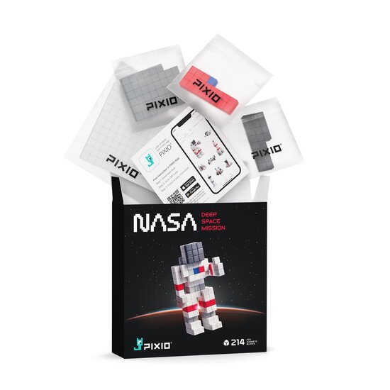 Pixio Pixio | Blocs magnétiques « Story Series NASA Deep Space Mission » - 214 pièces
