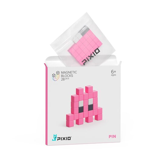 Pixio Pixio | Blocs magnétiques Story Series Mini Monsters Pin, 28 pièces