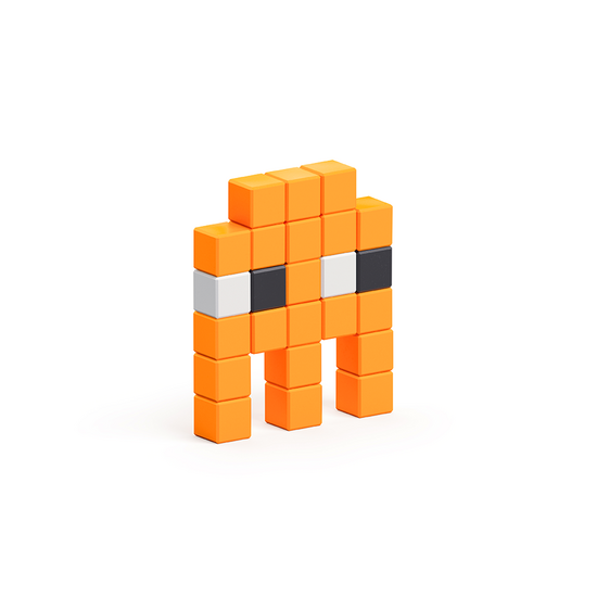 Pixio Pixio | Blocs magnétiques Story Series Mini Monsters Ghost, 24 pièces
