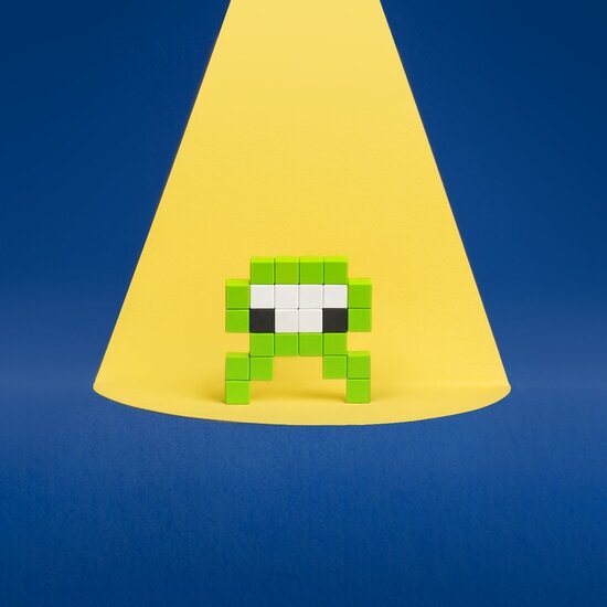 Pixio Pixio | Blocs magnétiques Story Series Mini Monsters Alienz, 26 pièces