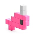Pixio Pixio | Blocs magnétiques Story Series Flamingo, 24 pièces