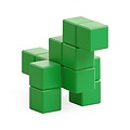 Pixio Pixio | Blocs magnétiques Color Series Dinosaure vert, 12 pièces