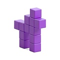 Pixio Pixio | Blocs magnétiques série Color - Cheval violet, 12 pièces