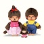 Monchhichi Monchhichi | Ensemble « Famille Monchhichi » / 20 cm