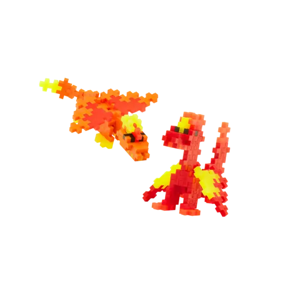 Plus-Plus Plus-Plus | Jouets éducatifs - Blocs de construction Fire Dragons, 100 pièces