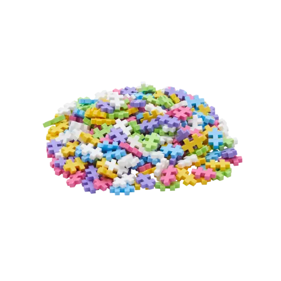 Plus-Plus Plus-Plus | Jouets éducatifs - Blocs de construction Pastel Color Mix, 240 pièces