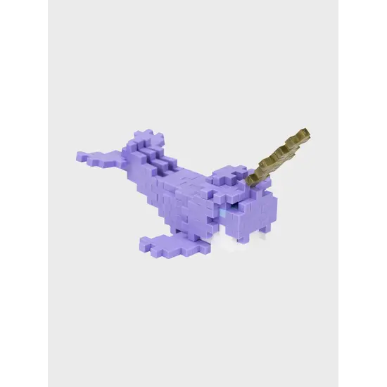 Plus-Plus Plus-Plus | Jouets éducatifs - Blocs de construction Narval, 100 pièces