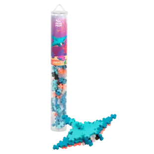 Plus-Plus | Jouets éducatifs - Blocs de construction Manta Ray, 100 pièces