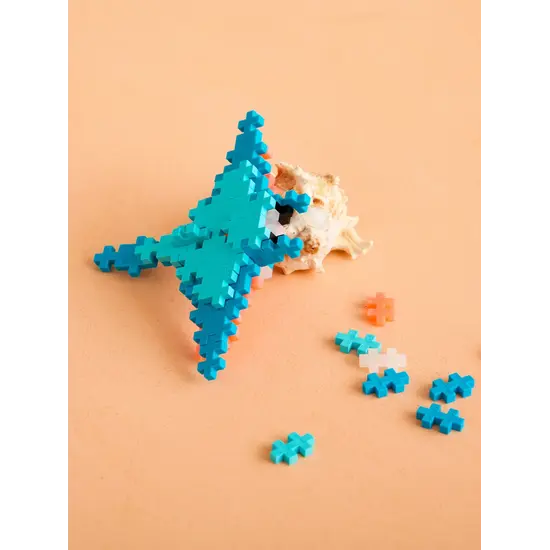 Plus-Plus Plus-Plus | Jouets éducatifs - Blocs de construction Manta Ray, 100 pièces