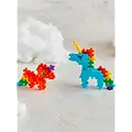 Plus-Plus Plus-Plus | Jouets éducatifs - Blocs de construction Rainbow Unicorns, 100 pièces