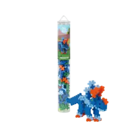 Plus-Plus | Jouets éducatifs - Blocs de construction Triceratops, 100 pièces