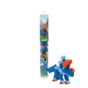 Plus-Plus | Jouets éducatifs - Blocs de construction Triceratops, 100 pièces