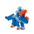 Plus-Plus Plus-Plus | Jouets éducatifs - Blocs de construction Triceratops, 100 pièces