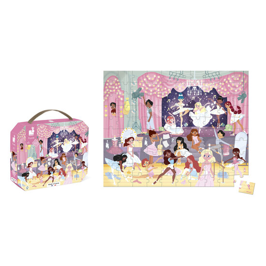 Janod speelgoed Janod | Puzzle « Les danseuses » 100 pièces