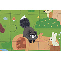 Janod speelgoed Janod | Puzzle tactile « La forêt »