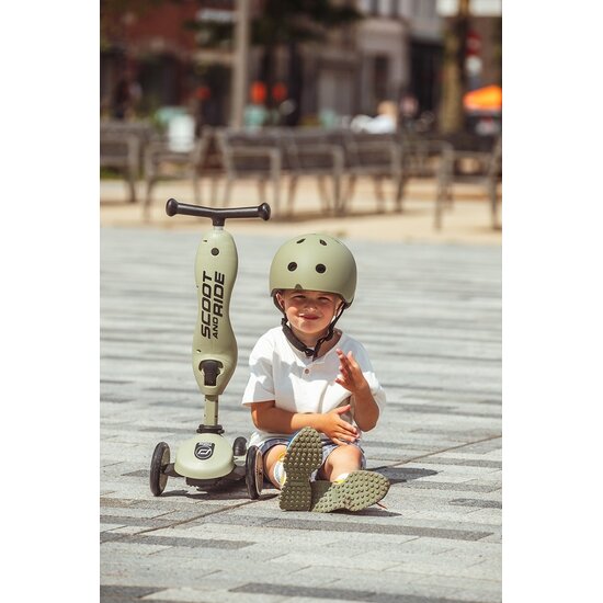 Scoot and Ride Scoot and Ride | Casque taille S Olive