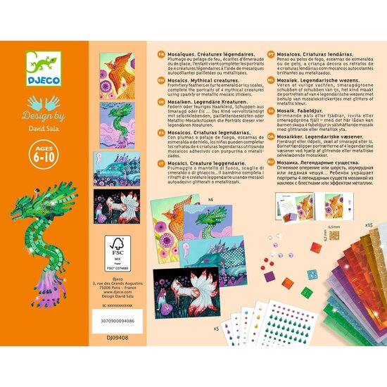 Djeco Djeco | Mozaïek Legendarische Wezens