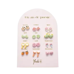Yuko B | Boucles d'oreilles The Little Explorers