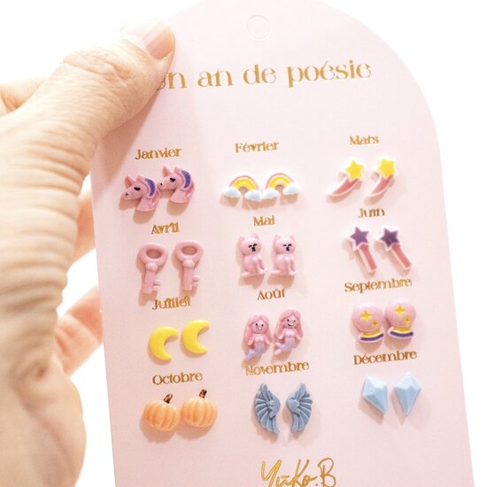 Yuko B Yuko B | Boucles d'oreilles Fairy Tale