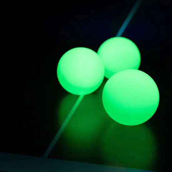 Brightz Brightz | Table Tennis Glow Balls Glow-in-the-Dark 6 pièces