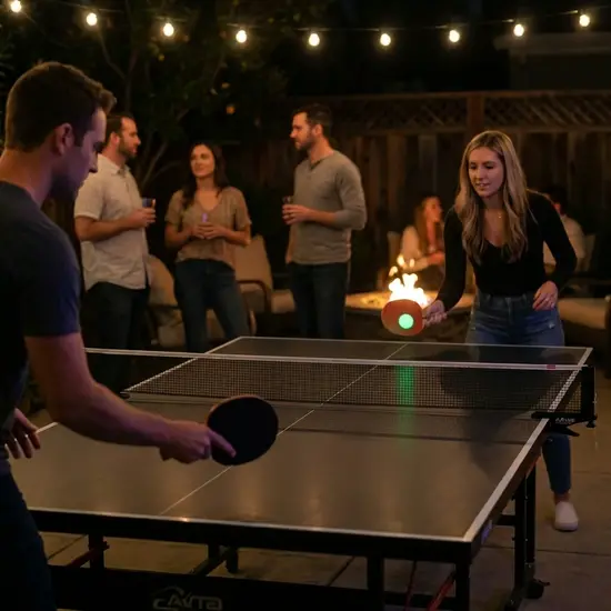 Brightz Brightz | Table Tennis Glow Balls Glow-in-the-Dark 6 pièces