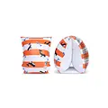 Swim Essentials Swim Essentials | Zwembandjes Ocean Stripes Oranje/Wit 2-6Y