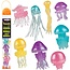 Safari Ltd Safari Ltd. | Figurines « Jellyfish » phosphorescentes