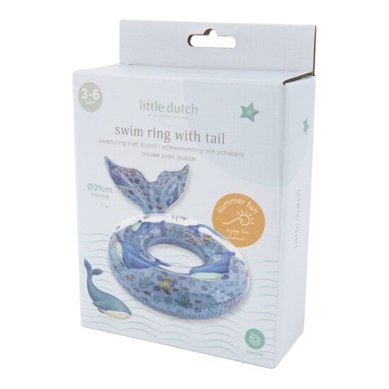 Little Dutch Little Dutch | Bouée Ocean World avec queue Ø 91 cm