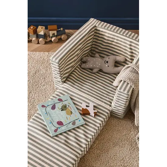 Kid's Concept Kid's Concept | Fauteuil pliant Kid's Base à rayures