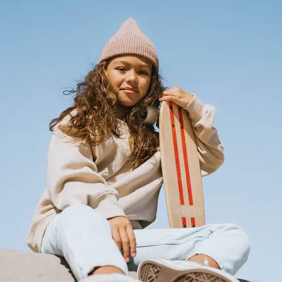 Banwood | Skateboard Red 51,9x17cm