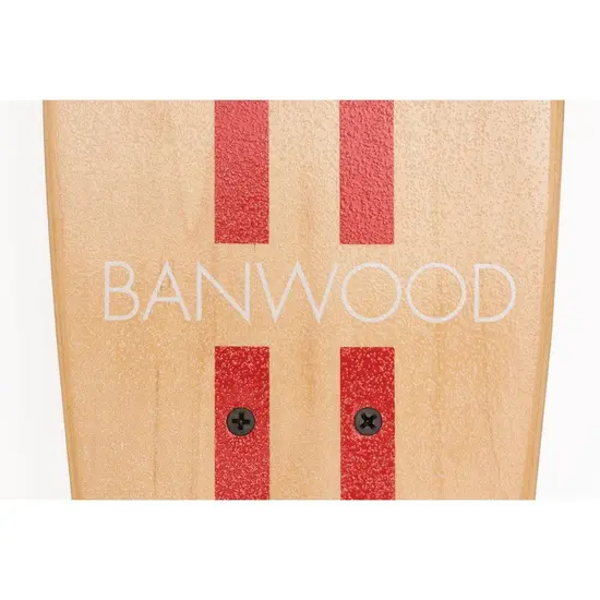 Banwood | Skateboard Red 51,9x17cm