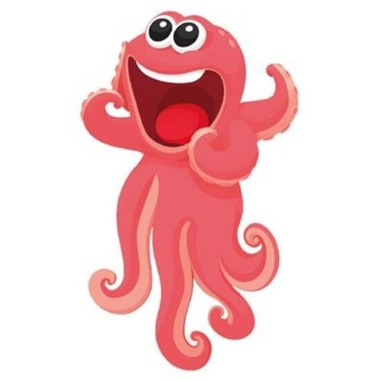 Auch! Bookmarks Auch! Bookmarks | Billy Brown - Marque-page « Animaux marins » - Bubbly Octo