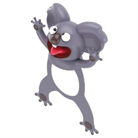 Auch! Bookmarks Auch! Bookmarks | Billy Brown - Marque-page « Animaux sauvages » - Koala farfelu