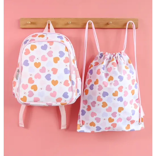 A Little Lovely Company A Little Lovely Company | Sac à dos Cœurs