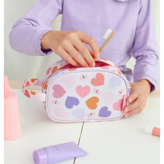 A Little Lovely Company A Little Lovely Company | Trousse de toilette Cœurs