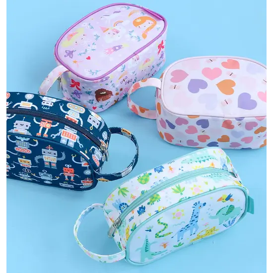 A Little Lovely Company A Little Lovely Company | Trousse de toilette Cœurs