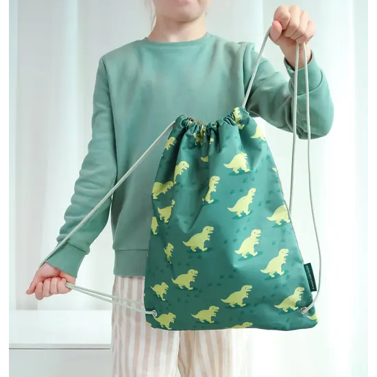 A Little Lovely Company A Little Lovely Company | Sac à cordon Dinosaure