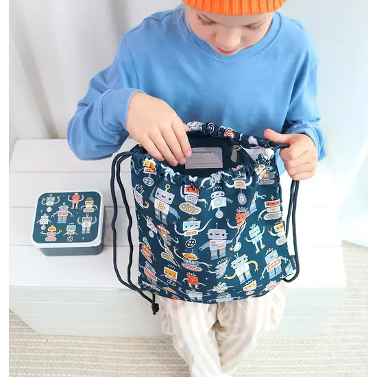 A Little Lovely Company A Little Lovely Company | Sac à cordon Robots