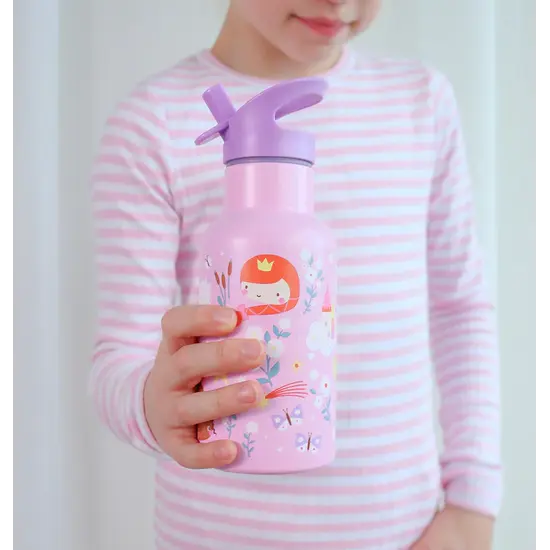 A Little Lovely Company A Little Lovely Company | Bouteille en acier inoxydable « Princesses »