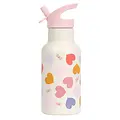 A Little Lovely Company A Little Lovely Company | Bouteille en acier inoxydable « Cœurs »