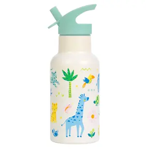 A Little Lovely Company | Bouteille en acier inoxydable Jungle