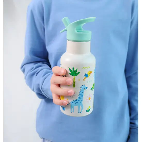 A Little Lovely Company A Little Lovely Company | Bouteille en acier inoxydable Jungle