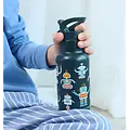 A Little Lovely Company A Little Lovely Company | Bouteille en acier inoxydable « Robots »