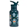A Little Lovely Company A Little Lovely Company | Bouteille en acier inoxydable « Robots »