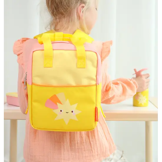 A Little Lovely Company A Little Lovely Company | Petite gourde en acier inoxydable « Étoile filante »