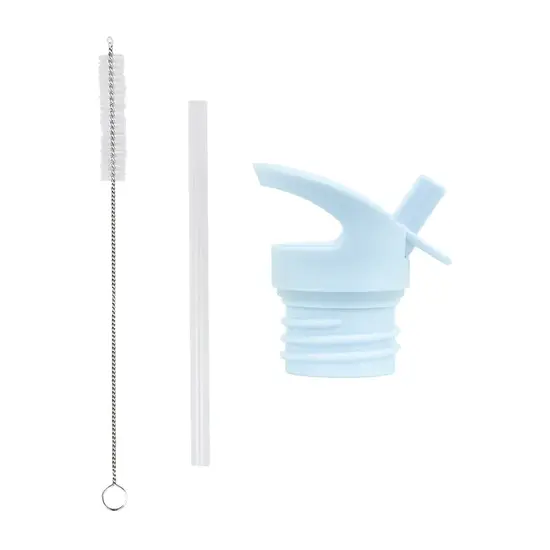 A Little Lovely Company A Little Lovely Company | Ensemble bouchon, paille et brosse « Camion à benne basculante »