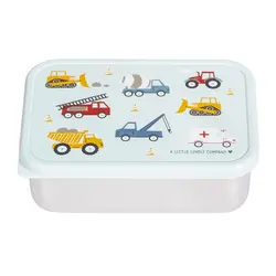 A Little Lovely Company | Boîte à lunch en acier inoxydable « Véhicules »