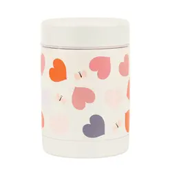 A Little Lovely Company | Récipient alimentaire isotherme en acier inoxydable « Cœurs »